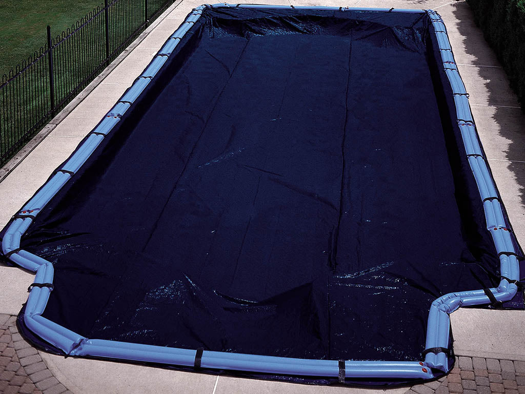 Solid Winter Cover for 16x32 ft Rectangular Pools, 10 Year Warranty