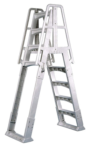 Vinyl Works Slide-Lock A-Frame Above Ground Pool Ladder  (ISO)